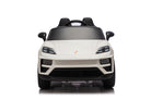 Porsche Macan Turbo, Elektrische Kinderauto Met Een Lithium Accu, Muziek Module, Rubberen Banden En Meer.