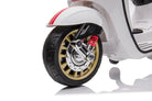 Vespa Sprint, 12 Volt Elektrische Scooter Met Muziek En Meer!