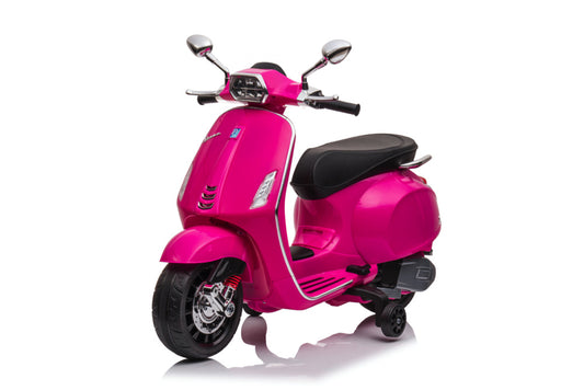 Vespa Sprint, 12 Volt Elektrische Scooter Met Muziek En Meer!