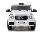 Mercedes G63 Amg, 12 Volt Kinderauto Met Lithium Accu, Rubberen Banden, Leder Zitting En Meer