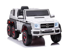 Mercedes-Benz G63 6X6, 12V Met Rubberen Banden En Meer!