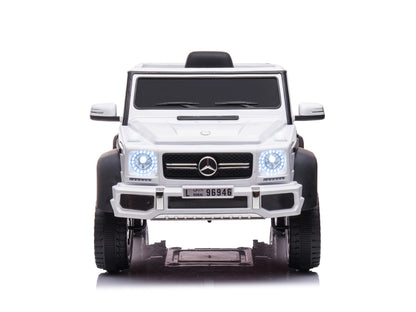 Mercedes-Benz G63 6X6, 12V Met Rubberen Banden En Meer!