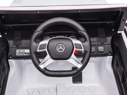 Mercedes-Benz G63 6X6, 12V Met Rubberen Banden En Meer!