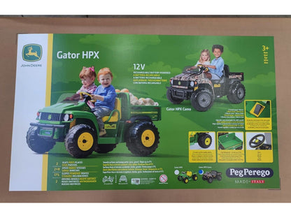 John Deere Gator Hpx, 12 Volt Elektrische Transporter Voor Kinderen