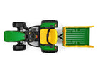 John Deere Kinder Tractor + Aanhanger, 2 X 12 Volt Motoren Met Afstandsbediening