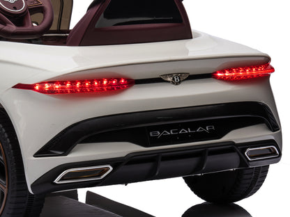Bentley Bacalar, 12 Volt Elektrische Kinderauto, Leder Zitje, Rubberen Banden En Meer.