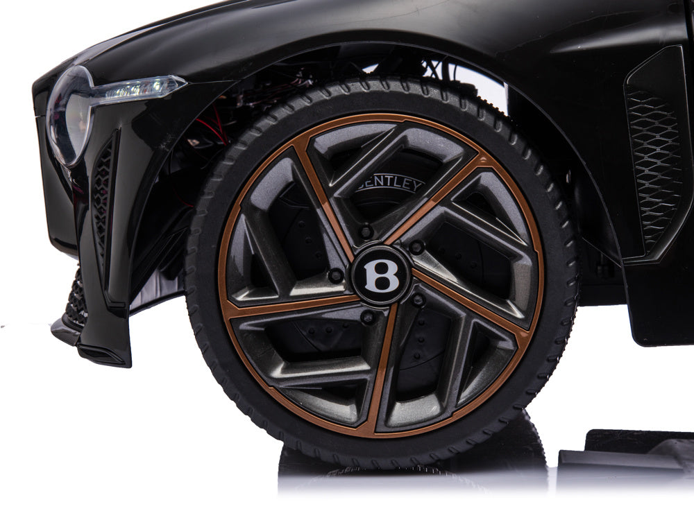 Bentley Bacalar, 12 Volt Elektrische Kinderauto, Leder Zitje, Rubberen Banden En Meer.