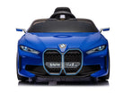 Bmw I4, Elektrische Kinderauto, 12V, Leren Zitje, Muziekmodule En Meer!