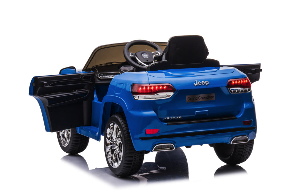 Jeep Grand Cherokee, 12 Volt Elektrische Kinderauto, Leder Zitje En Meer!