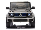 Mercedes Benz Eqg, 12 Volt Elektrische Kinderauto Met Rubberen Banden, Leder Zitje En Meer!