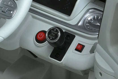 Mercedes Benz Eqg, 12 Volt Elektrische Kinderauto Met Rubberen Banden, Leder Zitje En Meer!