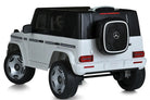 Mercedes Benz Eqg, 12 Volt Elektrische Kinderauto Met Rubberen Banden, Leder Zitje En Meer!