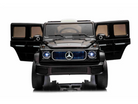 Mercedes Benz Eqg, 12 Volt Elektrische Kinderauto Met Rubberen Banden, Leder Zitje En Meer!