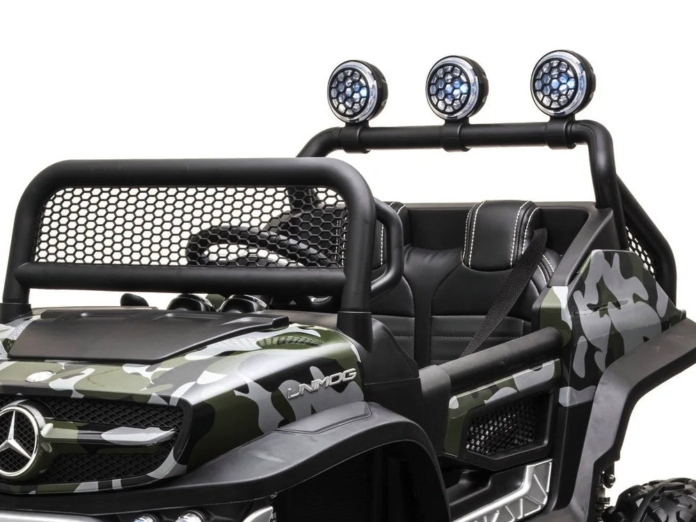 Mercedes-Benz Unimog, 12V Kinder Accu Voertuig, Buggy Met Vele Opties