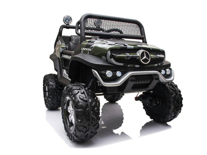 Mercedes-Benz Unimog, 12V Kinder Accu Voertuig, Buggy Met Vele Opties