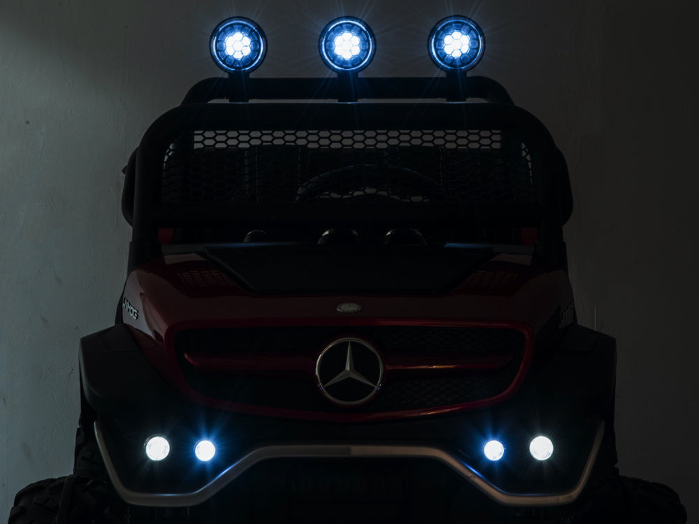 Mercedes-Benz Unimog, 12V Kinder Accu Voertuig, Buggy Met Vele Opties