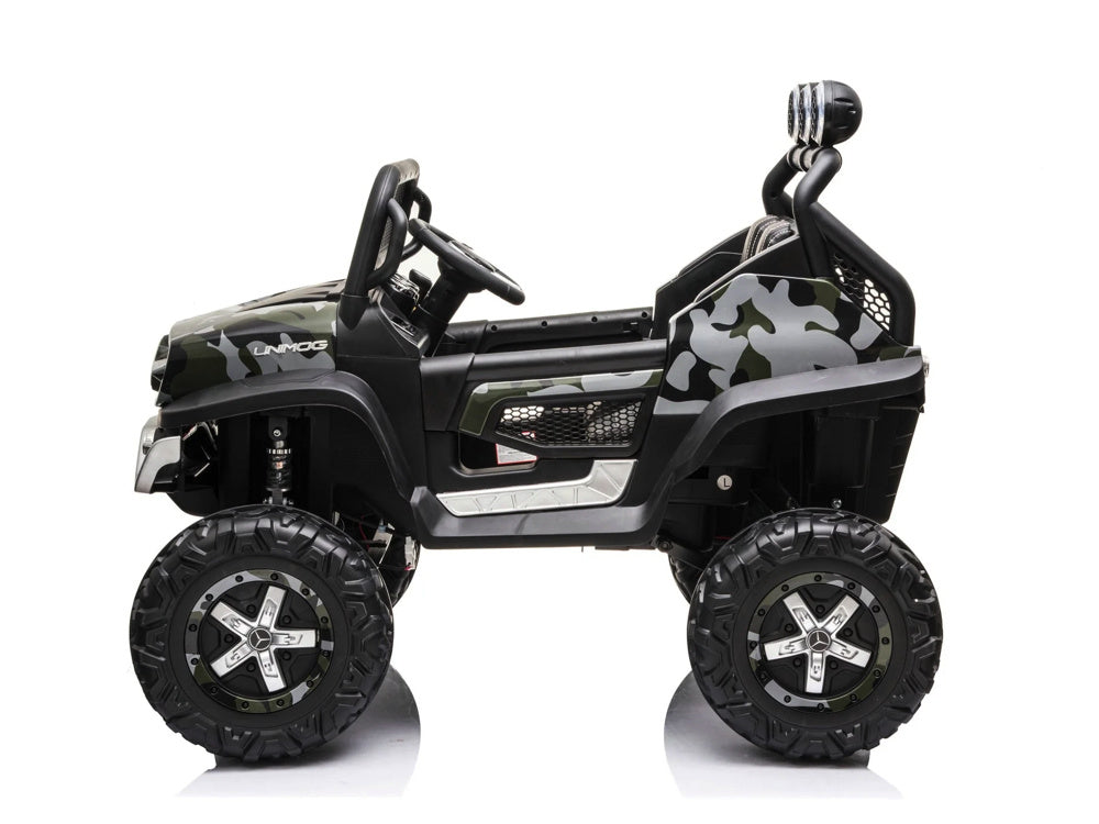 Mercedes-Benz Unimog, 12V Kinder Accu Voertuig, Buggy Met Vele Opties