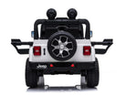 Jeep Wrangler Rubicon, 12V Kinderauto Met Lithium Accu, Rubberen Banden, Leder Zitje
