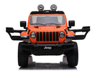 Jeep Wrangler Rubicon, 12V Kinderauto Met Lithium Accu, Rubberen Banden, Leder Zitje