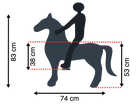 My Pony, Rijdend Speelgoed Paard Van Rollzone ®, 3 - 6 Jaar (Mp2042-S)
