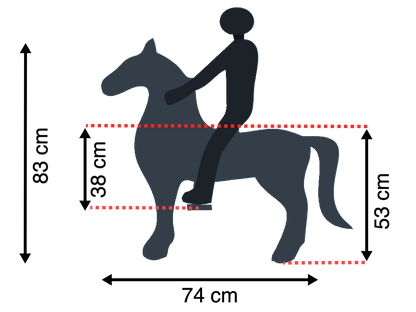 My Pony, Rijdend Speelgoed Paard Van Rollzone ®, 3 - 6 Jaar (Mp2042-S)