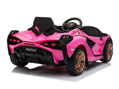 Lamborghini Sian, 12V Elektrische Kinderauto Met Vleugeldeuren