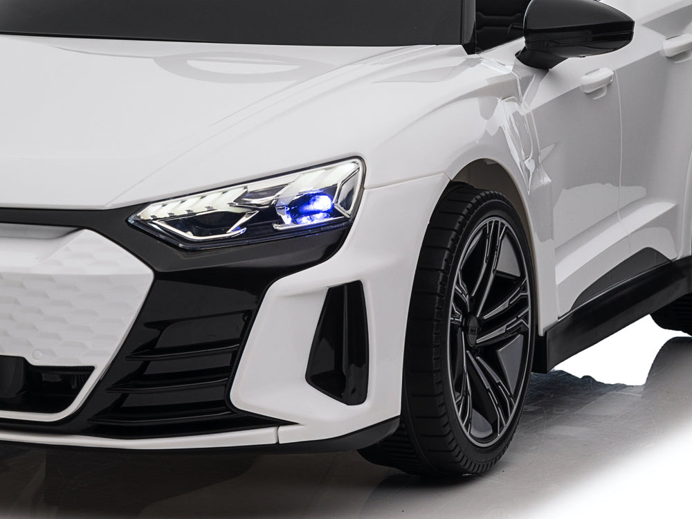 Audi Rs E-Tron Gt, 12 Volt Elektrische Kinder Voertuig Met Muziek Module En Meer!