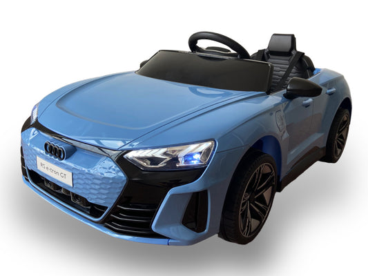 Audi Rs E-Tron Gt, 12 Volt Elektrische Kinder Voertuig Met Muziek Module En Meer!
