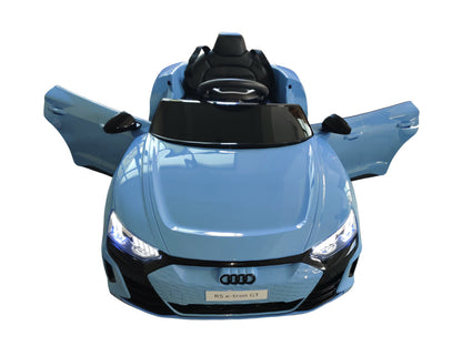 Audi Rs E-Tron Gt, 12 Volt Elektrische Kinder Voertuig Met Muziek Module En Meer!