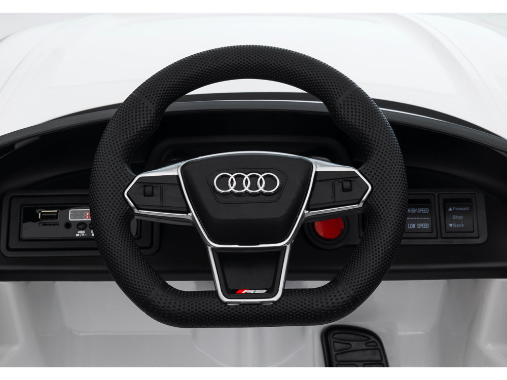 Audi Rs E-Tron Gt, 12 Volt Elektrische Kinder Voertuig Met Muziek Module En Meer!
