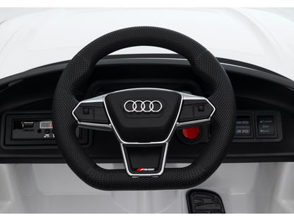 Audi Rs E-Tron Gt, 12 Volt Elektrische Kinder Voertuig Met Muziek Module En Meer!