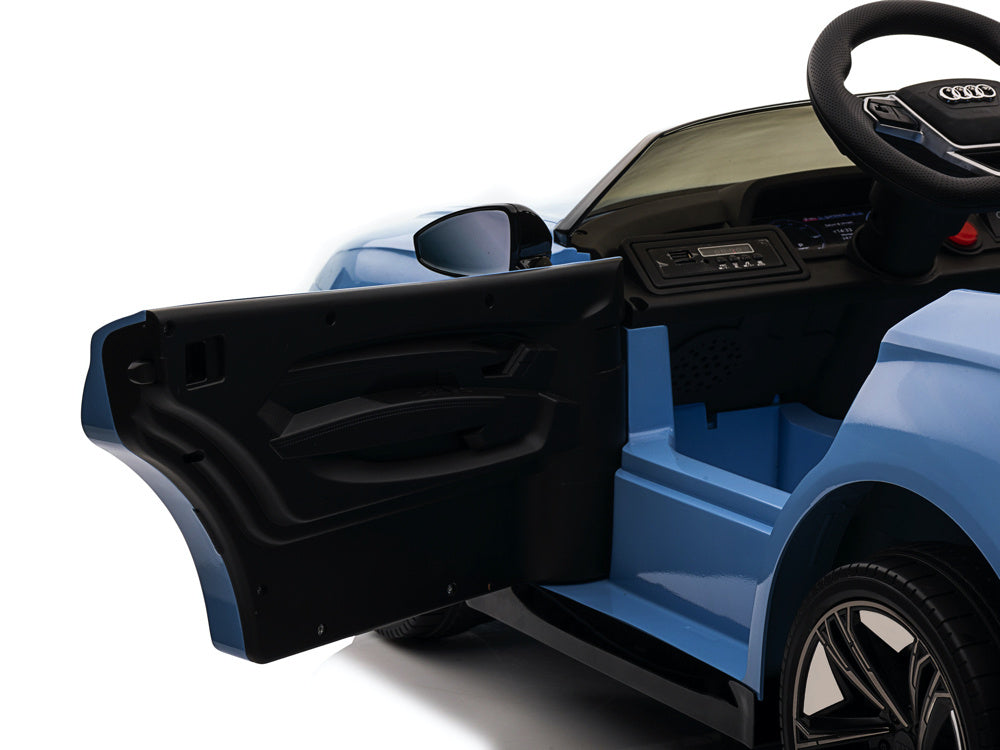 Audi Rs E-Tron Gt, 12 Volt Elektrische Kinder Voertuig Met Muziek Module En Meer!