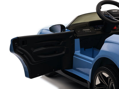 Audi Rs E-Tron Gt, 12 Volt Elektrische Kinder Voertuig Met Muziek Module En Meer!
