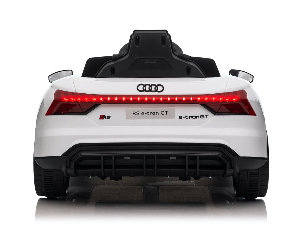 Audi Rs E-Tron Gt, 12 Volt Elektrische Kinder Voertuig Met Muziek Module En Meer!