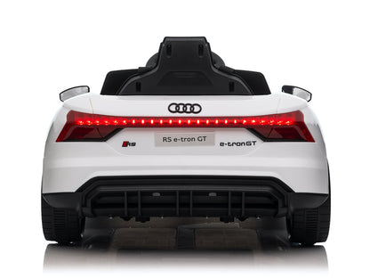 Audi Rs E-Tron Gt, 12 Volt Elektrische Kinder Voertuig Met Muziek Module En Meer!