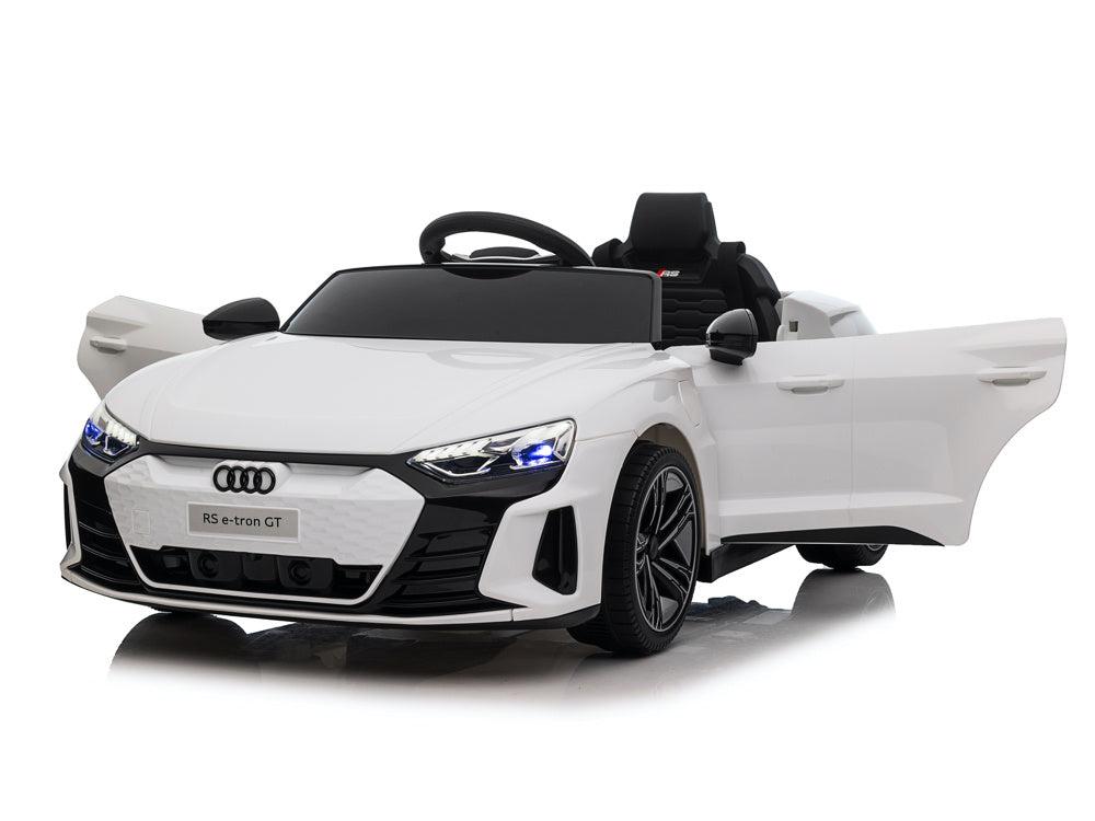 Audi Rs E-Tron Gt, 12 Volt Elektrische Kinder Voertuig Met Muziek Module En Meer!