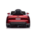 Audi Rs E-Tron Gt, 12 Volt Elektrische Kinder Voertuig Met Muziek Module En Meer!