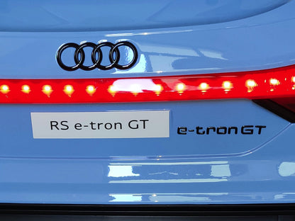 Audi Rs E-Tron Gt, 12 Volt Elektrische Kinder Voertuig Met Muziek Module En Meer!