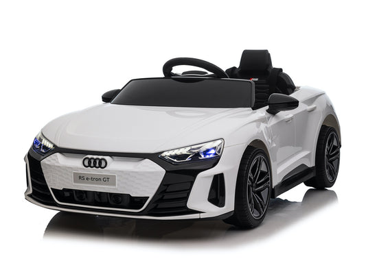 Audi Rs E-Tron Gt, 12 Volt Elektrische Kinder Voertuig Met Muziek Module En Meer!