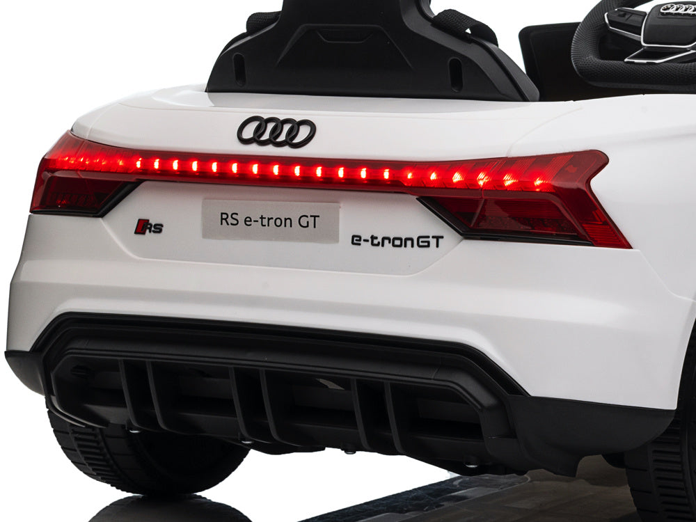 Audi Rs E-Tron Gt, 12 Volt Elektrische Kinder Voertuig Met Muziek Module En Meer!