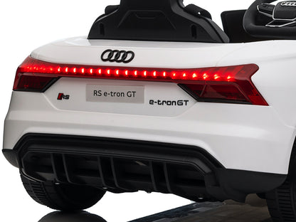 Audi Rs E-Tron Gt, 12 Volt Elektrische Kinder Voertuig Met Muziek Module En Meer!