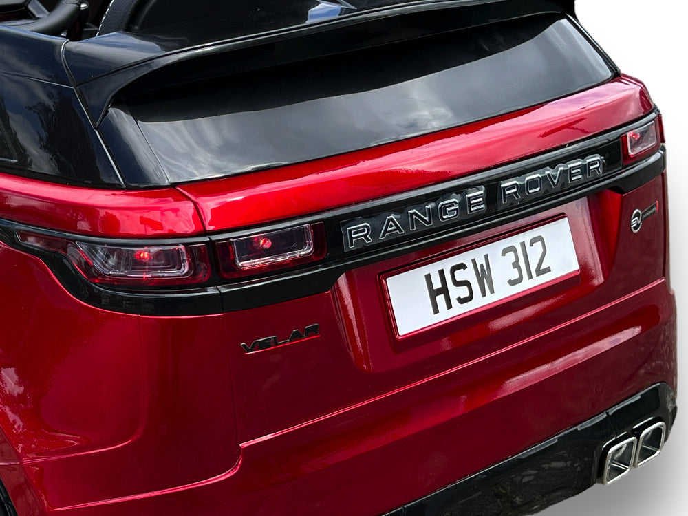 Range Rover Velar, 12 Volt Kinderauto Met Afstandsbediening En Meer!