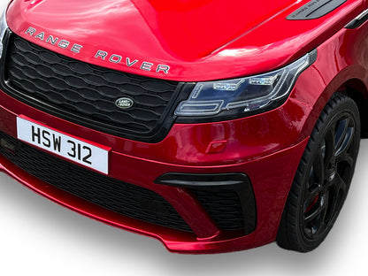 Range Rover Velar, 12 Volt Kinderauto Met Afstandsbediening En Meer!