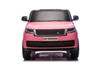 2-Persoons Range Rover, 24 Volt Elektrische Kinderauto, Mp4-Scherm, Rubberen Banden, Leder Zitting