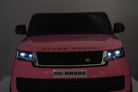 2-Persoons Range Rover, 24 Volt Elektrische Kinderauto, Mp4-Scherm, Rubberen Banden, Leder Zitting