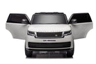 2-Persoons Range Rover, 24 Volt Elektrische Kinderauto, Mp4-Scherm, Rubberen Banden, Leder Zitting