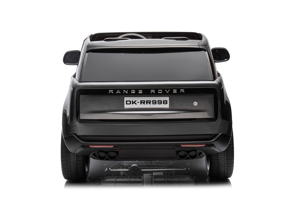 2-Persoons Range Rover, 24 Volt Elektrische Kinderauto, Mp4-Scherm, Rubberen Banden, Leder Zitting