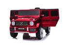 Mercedes G63, Kinderauto Met Lithium Accu, Rubberen Banden, Leder Zitje