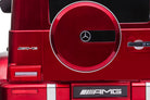 Mercedes G63, Kinderauto Met Lithium Accu, Rubberen Banden, Leder Zitje