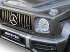 Mercedes G63, 12 Volt Kinder Accu Auto, Rubberen Banden, Leder Zitje En Meer!